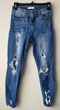 Cello Women’s Skinny Jeans Distressed Frayed Hem Size 0/24 - $15.83
