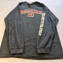 NFL Team Apparel Cincinnati Bengals Men's Long Sleeve Black T-Shirt Size Large image 10