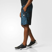 ADIDAS CG0008 Botanical Print BERMUDA Sport SHORTS Black / Green ( XL ) - $1,520.62 MXN