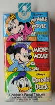 Vintage 90&#39;s Disney Tissue Paper Pack Mickey Minnie Mouse Donald Duck - £10.90 GBP