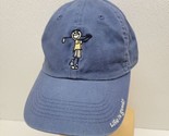 Life Is Good Hat Cap Strapback Blue Golf Golfer Logo One Size Casual Cotton - $17.72