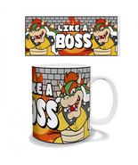 Super Mario Bros. Bowser Like A Boss Mug White - £14.33 GBP