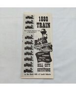 1966 1880 Train Hill City Keystone South Dakota Travel Brochure - €7,49 EUR