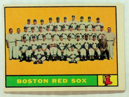 1961 Topps Boston Red Sox Baseball Card #373 - £3.52 GBP