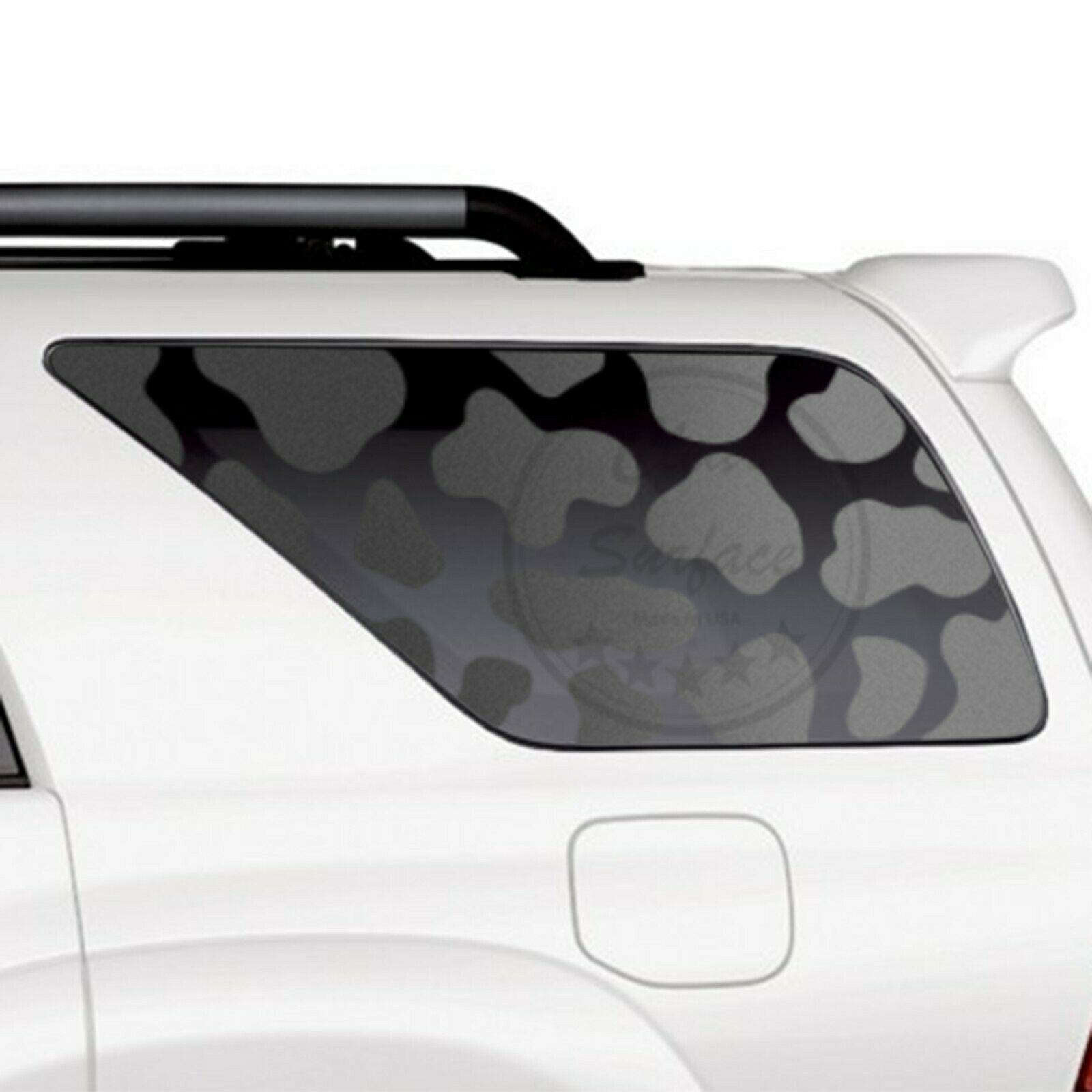 Fits 2003 - 2009 Toyota 4Runner Animal Cow Spot Print Rear Window Decal Stickers - $29.99