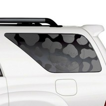 Fits 2003 - 2009 Toyota 4Runner Animal Cow Spot Print Rear Window Decal ... - £23.59 GBP