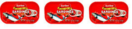 Sunlee Sardines in Tomato Sauce 4.4 oz 125g  ( Pack of 3 ) - €17,10 EUR