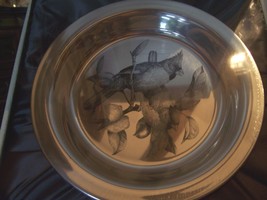 Pristine Nib 1973 Sterling Silver Collector Plate &quot;The Cardinal&quot; Franklin Mint - $225.00