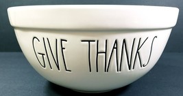 Rae Dunn by Magenta Give Thanks Serving Bowl Ivory One Part of Nesting Set - $23.36