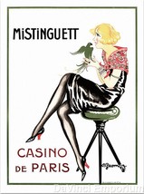 Mistinguett Casino de Paris Poster Fine Art Lithograph Charles Gesmar COA S2 - £203.15 GBP