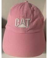 Caterpillar Equipment Strapback Pink Baseball Hat Cap CAT Logo Official ... - $14.00