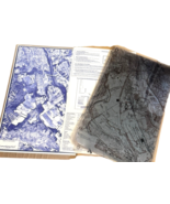 Vtg Fredericksburg Battlefield Map Set John Alexander Overlays Topograph... - $74.64