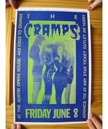 The Cramps Affiche Juin 8 Austin Opéra Maison Punk Rock - $3,336.16 MXN