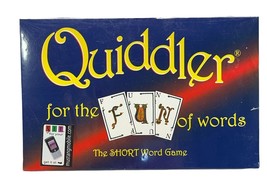 Quiddler Short Word Card Game For The Fun Of Words Vintage 1998 New - $20.89