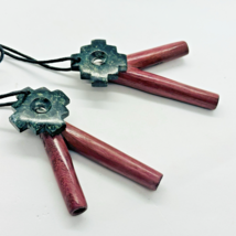 Kuripe Pipe Self Applicator with Serpentine Stone Chakana | Palo Sangre - €24,58 EUR