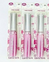 Lip Smacker Star Gaze Lip Gloss Strawberry Pink Lot of 3 Vintage Sheer 001 Y2K - £33.21 GBP