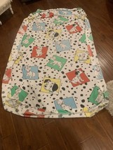 Vintage 1990’s Disney 101 Dalmations Twin Size Fitted Sheet - $8.60