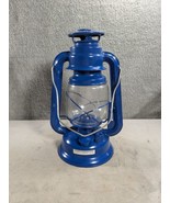 Blue Kerosene or Citronella Oil Lamp With Wick - £15.76 GBP