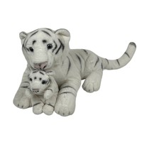 Fiesta White Tiger &amp; Baby Cub Greatest Show On Earth Circus 13” Stuffed ... - $461.33 MXN
