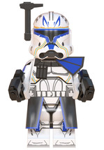 1pcs Star Wars Captain Rex Clone commander Minifigure Toys - £3.10 GBP