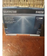 SYLVANIA H4656 SILVERSTAR HIGHT PERFORMANCE  HALOGEN SEALED BEAM  HEADLIGHT - $24.63