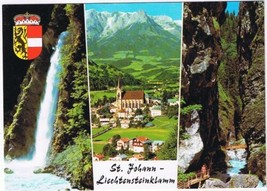 Austria Postcard Salzburg St Johann Leichtensteinklamm - £1.69 GBP