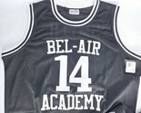 XXL The Fresh Prince of Bel Air Academy #14 Basketball Jersey Black Will... - £23.11 GBP