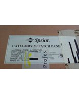 (NEW) SPRINT SP-PP-C5E48 CAT5E PATCH PANEL /MATERIAL CODE 4492587500 /T5... - £22.59 GBP