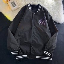 Rajuku plaid varsity jacket 2022 y2k black vintage bomber jacket spring designer zip up thumb200