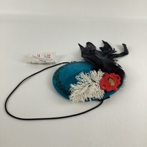 Walt Disney Parks Little Mermaid Ariel Fascinator Hat Feather Souvenir N... - $39.55