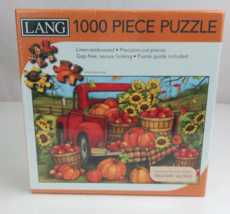 New Lang Harvest Truck 1000 Piece Puzzle Sealed - $16.82