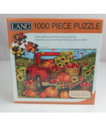 New Lang Harvest Truck 1000 Piece Puzzle Sealed - $23.07 CAD