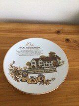 Avon 10th Anniversary Collector Plate 22K Gold Trim California Perfume C... - $12.16