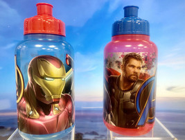 2-Pack~Marvel&#39;s The Avengers/Guardians of the Galaxy 14oz Water Bottles~Kids Sz - £5.83 GBP