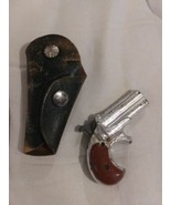 Vintage Miniature Derringer Pistol Metal Die Cast Vintage With Case - €32,47 EUR