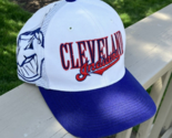 Cleveland Indians Chief Wahoo Hat Sports Specialties Snapback MLB white ... - £143.12 GBP