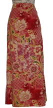 Islander Hawaiian Floral Tropical Multicolor Long Maxi Skirt Size 12 NWT - $19.99