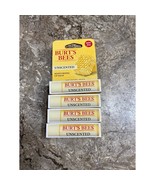 Burt&#39;s Bees lip Moisturizing lip balm Unscented Mint Free Lot Of 4 - $10.00