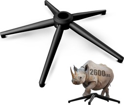 24&#39;&#39;(60Cm) Office Chair Base Replacement, Heavy Duty Chair, Matte Black - $50.94