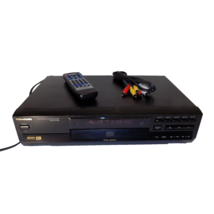 Panasonic Dvd-cv35 CD DVD Player 5 Multi Disc Changer With Remote and Ca... - $127.38