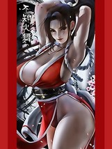 Mai Shiranui Anime Poster | Framed Art | Fatal Fury | King of Fighters |... - $19.99