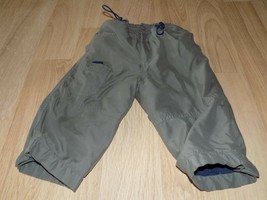 Size 23 Months Baby Cool Fleece Lined Army Green Warm Winter Pants GUC - $12.00