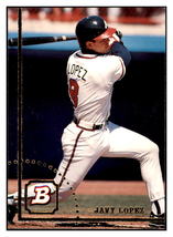 1994 Bowman Javy Lopez   Atlanta Braves Baseball Card BOWV3 - £1.53 GBP