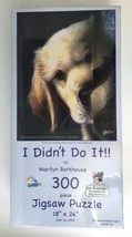 I Didn't Do It! Marilyn Barkhouse 300 Piece Lab Puppy Dog Jigsaw Puzzle SunsOut - $22.00