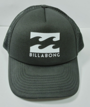 Billabong Trucker Hat Foam Baseball Cap Snapback OSFM Black White Waves ... - £10.20 GBP