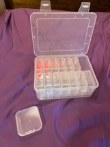 Mathtoxyz Small Bead Organizers, 15 Pieces Plastic 6.5&quot; L x 4.7&quot; W x 2.3... - $345.31 MXN