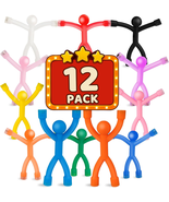 12 Pack Magnetic Push Pins, Magnetic People Figures, Colorful Magnets, O... - $200.80 MXN