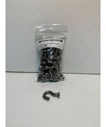 50 Heavy Duty J Hooks (Trap Modification Trapping Supplies Trap Fastener) - $270.49 MXN