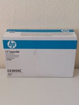 HP 05X (CE505XC) LaserJet Black Print Toner Cartridge P2055 New Factory Sealed - £40.60 GBP