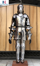 NauticalMart Full Suit of Armor 15th Century German Gothic Plate Armour LARP Cos - £784.81 GBP